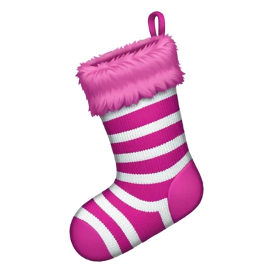Pink cute christmas sticker