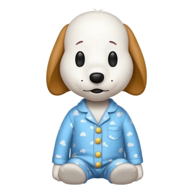 Snoopy with Pijama sticker