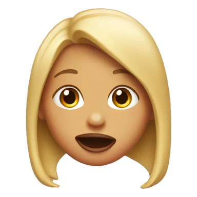 girl sticking tongue out sticker