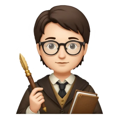 writer with props

 sticker