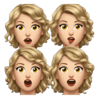 taylor-swift-throat-goat sticker
