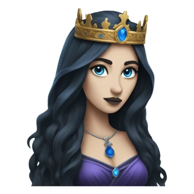 hades as a girl sticker