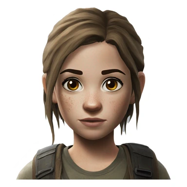 Ellie Williams in the last of us part two  sticker
