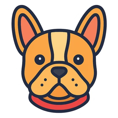 French Bulldog sticker