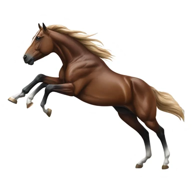 racing horse sticker