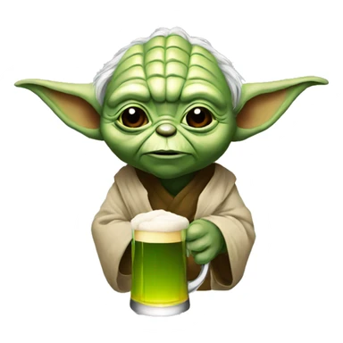 Yoda-drink-beer sticker