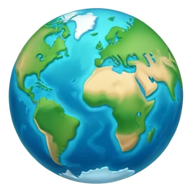 earth planet sticker