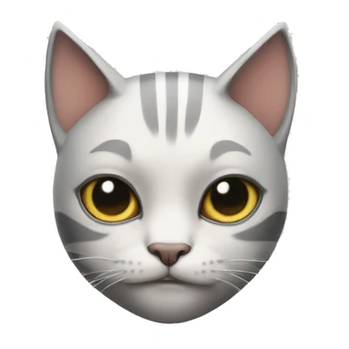 super hero cat sticker