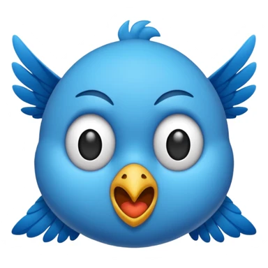 Bisa buat emote kupu-kupu versi warna biru ga? Tolong buatin dong..( 🦋) yang ini, versi birunya  sticker