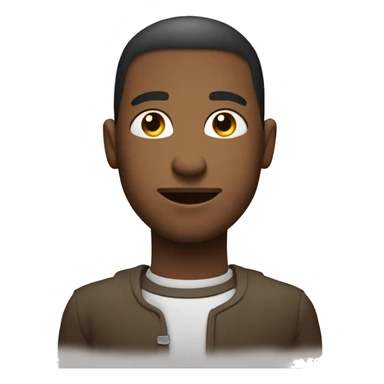 An American person with his right hand on his chest. Symbolizing Kingdom of God within you. sticker