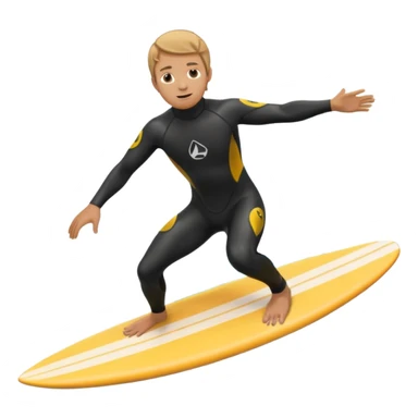 surfing sticker