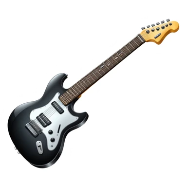 electronic synthesizer guitar sticker