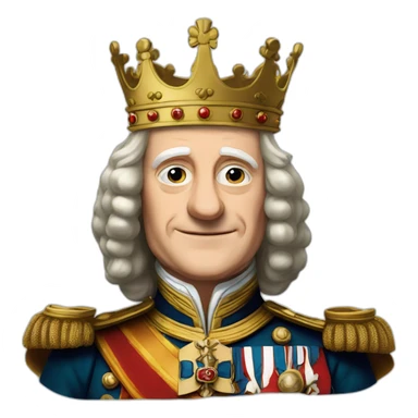 king charles iii sticker