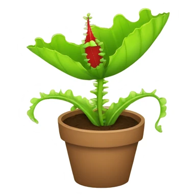 venus flytrap sticker