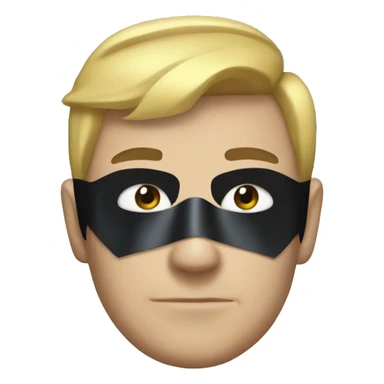 Batman with a bow sticker