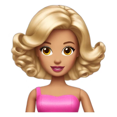 barbie sticker