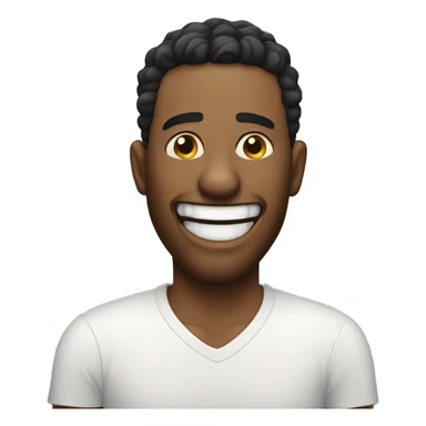 A sore laugh sticker