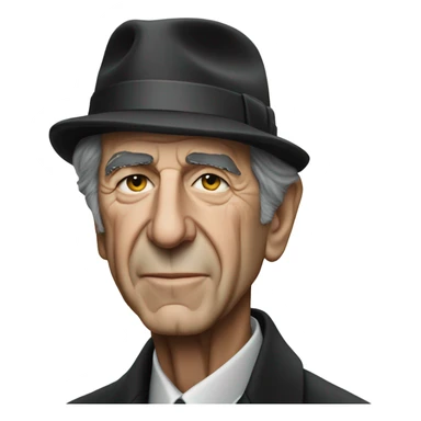 Leonard cohen compassionate sticker
