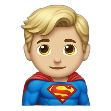 superman misbhv hoodie sticker