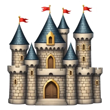 luxurious castle sticker