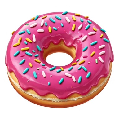 pink donut 🍩 sticker