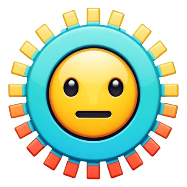 Virüs 8-bit sticker