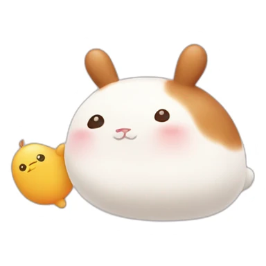 Molang and Piu piu sticker