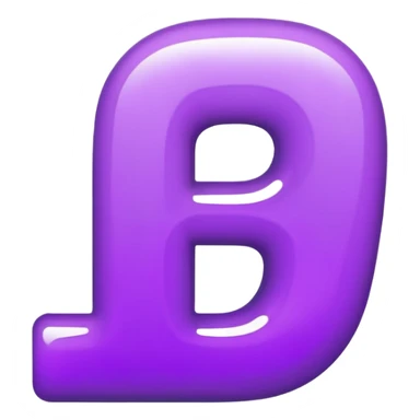 Purple number 1 sticker