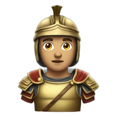 Ancient Roman soldier sticker