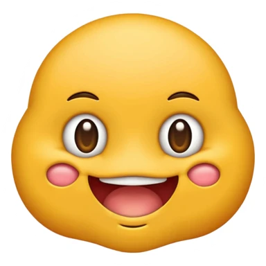 Emoji Sigma con mewing,una mandíbula muy marcada y con una ceja levantada y la otra abajo sticker