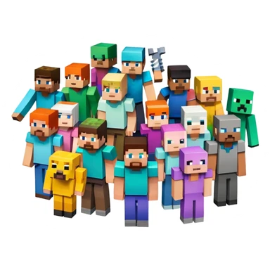 Minecraft mob sticker