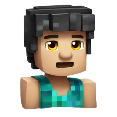 Kid playing Minecraft  sticker
