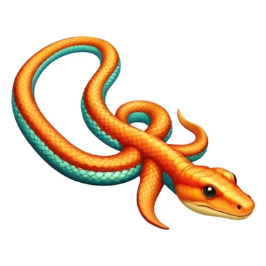 Starfish snake hybrid sticker