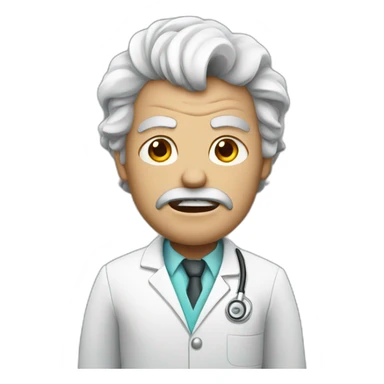 mad doctor sticker