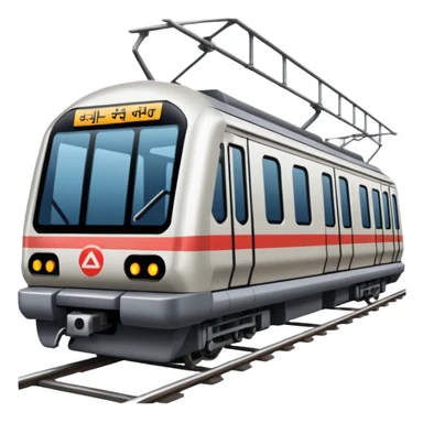 Delhi metro rail🚇 sticker