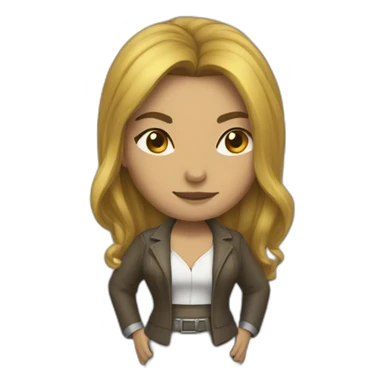 Louna de helluva boss sticker