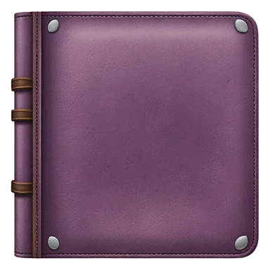 Mauve vintage scrapbook sticker