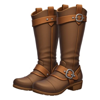 medievil boots, simple fantasy adveture boots, female, no laces sticker