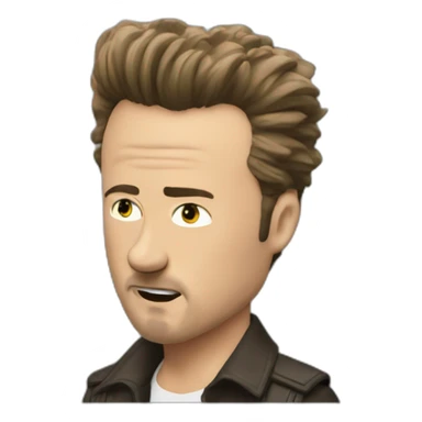 edward norton fight club sticker