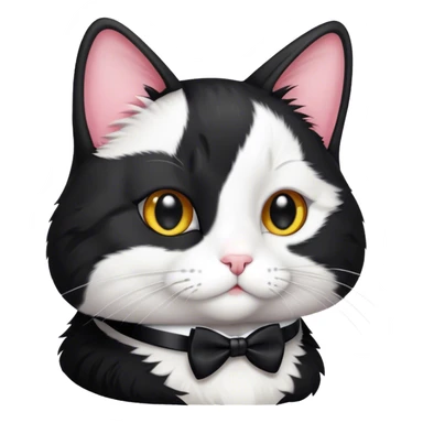 Shirt tuxedo cat sticker