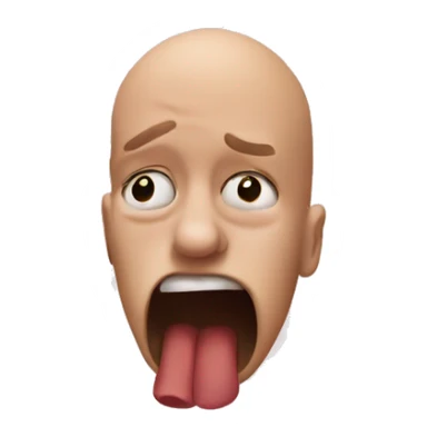 nose pinching bad smell  sticker