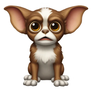 Gizmo gremlins head sticker