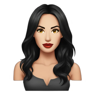 megan fox sticker