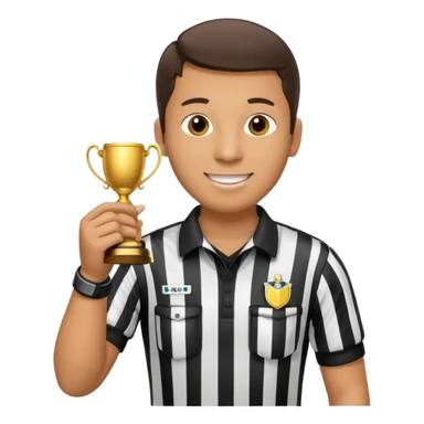 football referee with a vessel  sticker