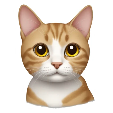European short hair Cat  sticker