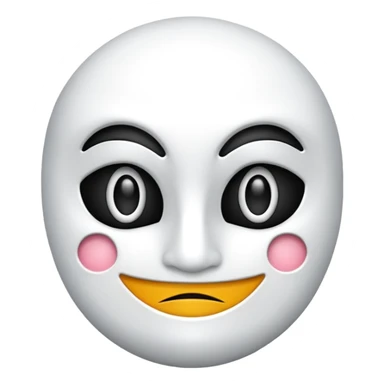 Zrób mi emotkę maski hackera sticker