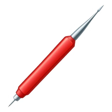 sewing needle with thread sticker