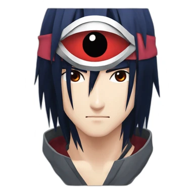 sasuke-uchiha-with-sharingan sticker