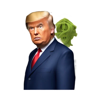 Notre dame and trump sticker