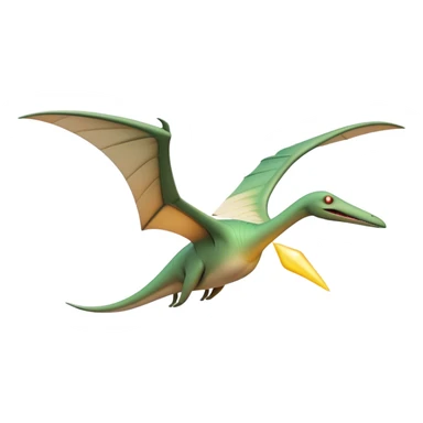 Beautiful and Majestic Pterodactyl Portrait Emoji, Head and body rendered in serene repose with a gentle, content smile, showcasing a slender, aerodynamic form with expansive wings gently folded and eyes softly closed in tranquil slumber, Simplified yet exquisitely endearing features, highly detailed, glowing with a soft, drowsy celestial light, high shine, relaxed and utterly majestic, stylized with an air of timeless aerial splendor, soft glowing outline, capturing the essence of a beautiful and majestic Pterodactyl that embodies the pure grace of prehistoric flight! sticker